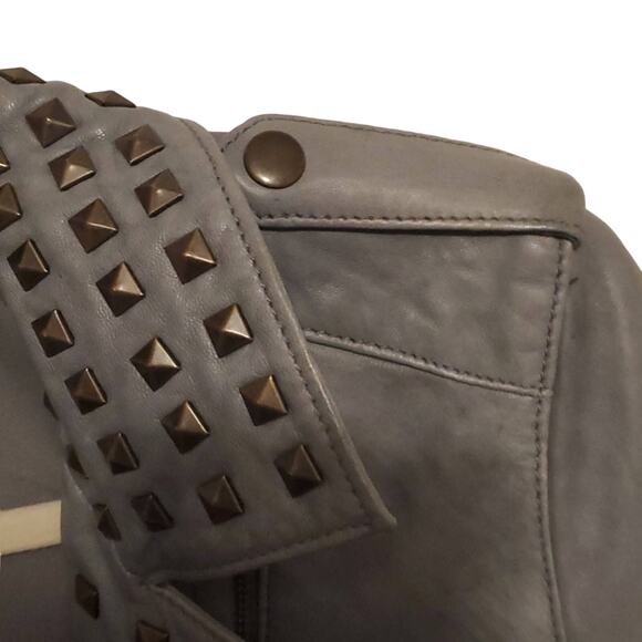 Trouve Size Small Women's Leather Moto Jacket - Picture 9 of 10